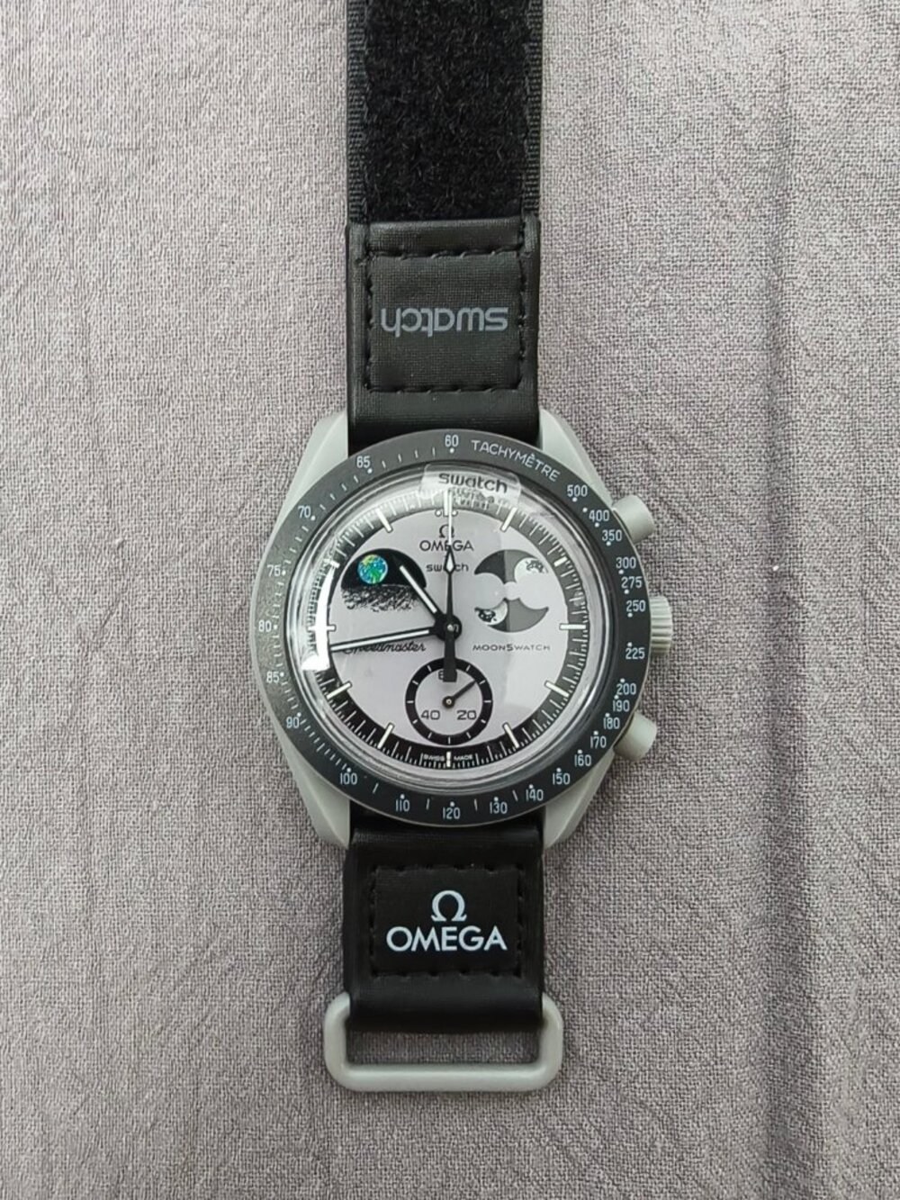 Swatch x Omega Moonswatch Mission To Earthphase Watch